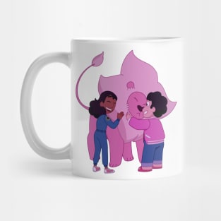 Steven, Connie and Lion Mug